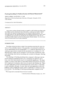 151 Fixed-Lag Smoothing for Nonlinear Systems with Discrete