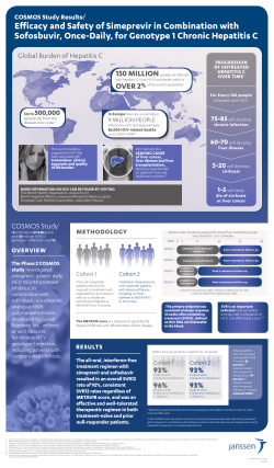 Efficacy and Safety of Simeprevir in Combination with
