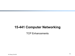 Systems Area: OS and Networking
