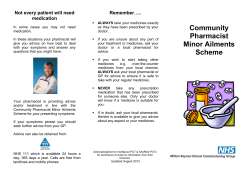 Not every patient will need medication