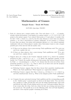 Mathematics of Games