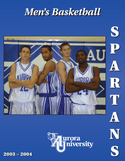Men`s Basketball - Aurora University