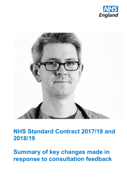 Summary of key changes made in response to