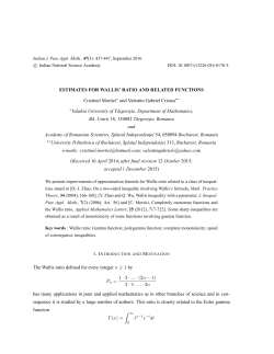Estimates for Wallis` ratio and related functions