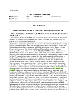 CLIP 2015-2016 - Decatur County Schools