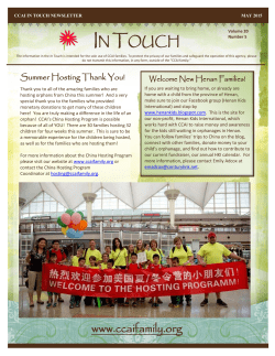 In Touch News May 2015