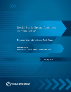 DOCX - World bank documents