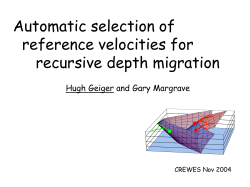too few reference velocities? ~3000 ms