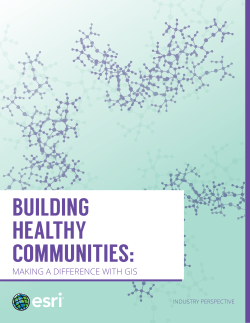 building healthy communities