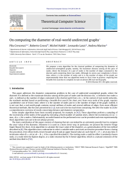 On computing the diameter of real-world undirected graphs