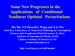 Some new progresses in the applications of conditional nonlinear