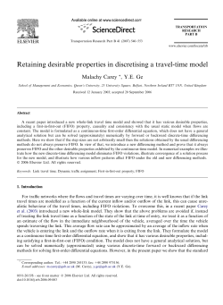 Retaining desirable properties in discretising a