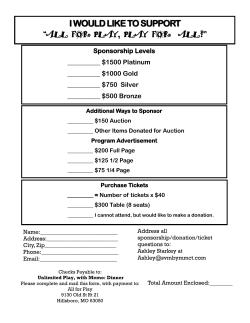 i would like to support &ldquo;all for play, play for all!&rdquo;