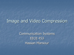 Image and Video Compression