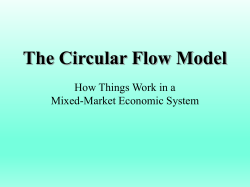The Circular Flow Model