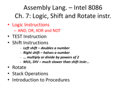 Assembly Language
