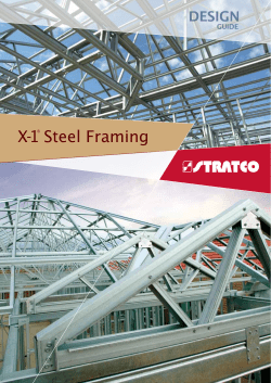 X-1&reg; Steel Framing