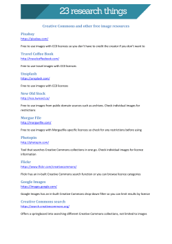 Creative Commons and other free image resources Pixabay Travel