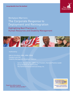 The Corporate Response to Deployment and Reintegration