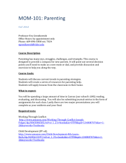 Eva Syllabus
