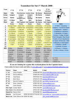old ignatian fc - Old Ignatian Football Club