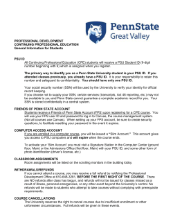CPE General Student Information - DOC