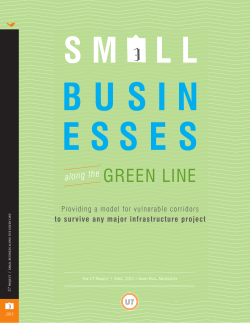 green line - Corridors of Opportunity