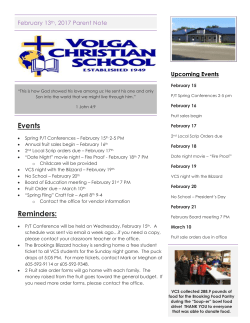 Fruit sale orders due in office