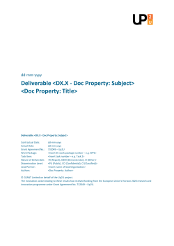Deliverable Property: Subject> Property: Title>