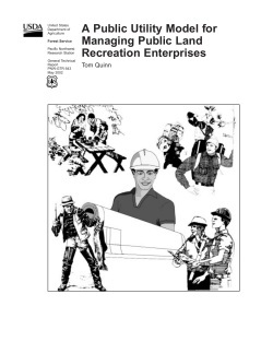 A Public Utility Model for Managing Public Land Recreation