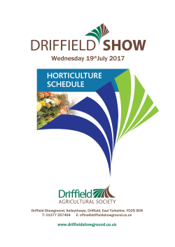 horticultural section
