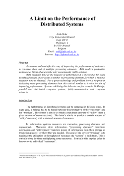 doc - VUB Parallel Computing Laboratory