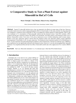 Hair Loss, Minoxidil, Interleukin 1-&alpha;, 5-&alpha; reductase type 2, Real