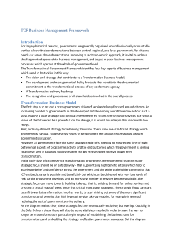 TGF Business Management Framework