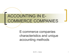 THE INFRASTRUCTURE FOR E