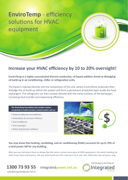 solutions for HVAC equipment EnviroTemp
