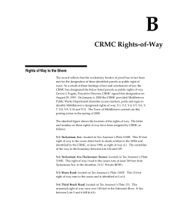CRMC Rights-of-Way - Town of Middletown