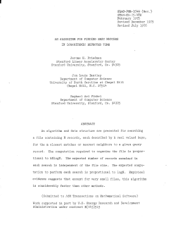 SLAC-PUB-1549 (Rev.) - Stanford University