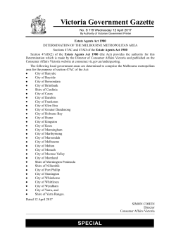 Special Gazette Number S119 Dated 12 April 2017