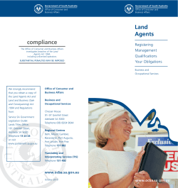 Land Agents.qxp - Consumer and Business Services
