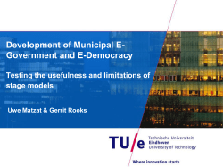 Matzat-Development of Municipal E