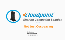 Sharing Computing with Zero Client Cost-saving BUT