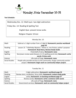 Homework: finish community helpers project