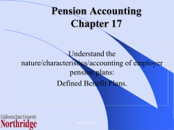LESSON 4 PENSION