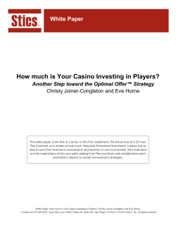 How much is Your Casino Investing in Players?