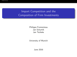 Import Competition and the Composition of Firm Investments