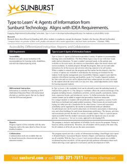 Type to Learn® 4: Agents of Information from Sunburst Technology