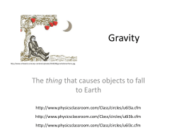 Gravity Information