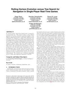 Rolling Horizon Evolution versus Tree Search for