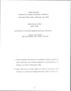 An estimate of southeast Oregon`s geothermal potential